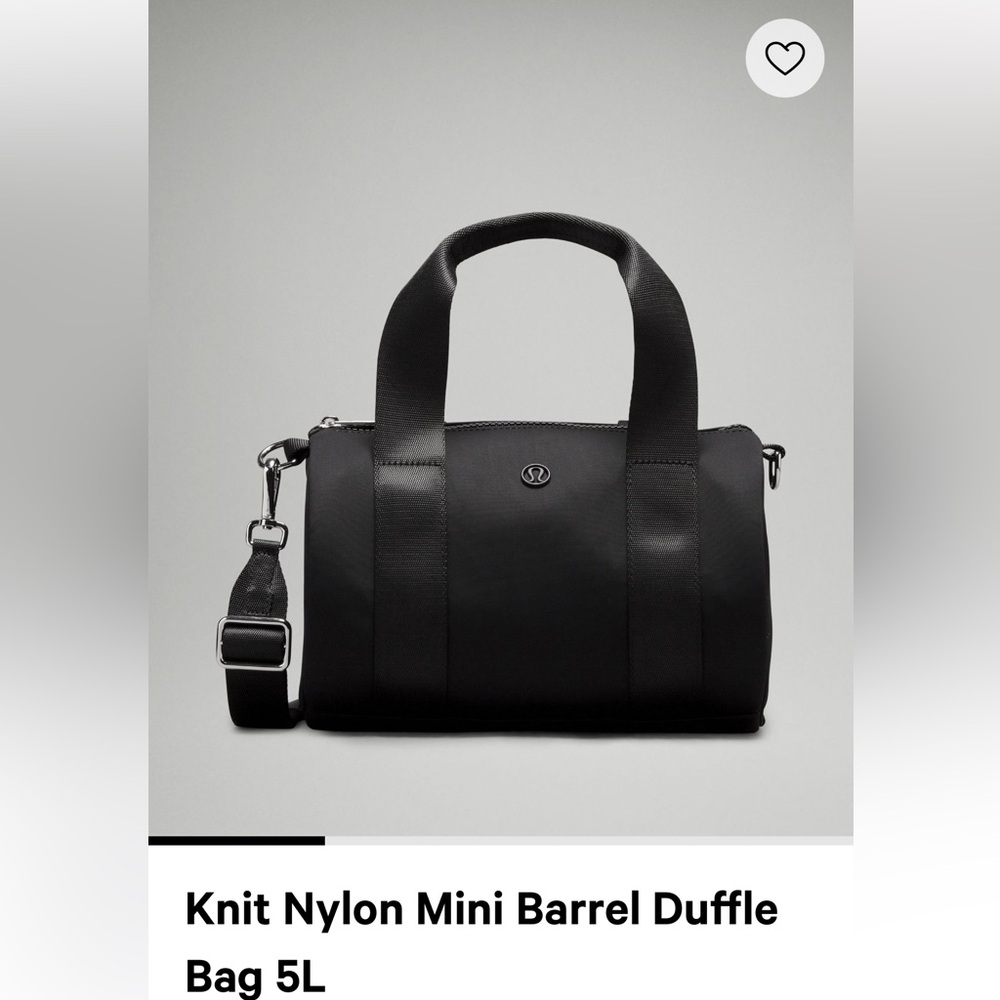 LULULEMON MINI DUFFLE BAG